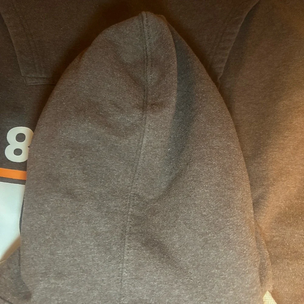 The North Face Brown Sweatshirt Hoodie Classic Design